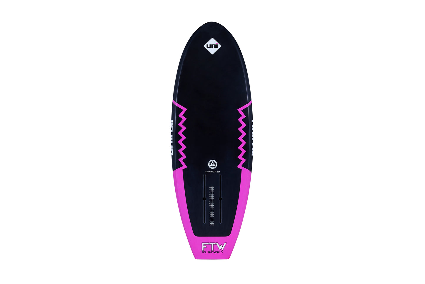Foil the World 4'5"x 18.5 x 2.5"- 30L w/board bag