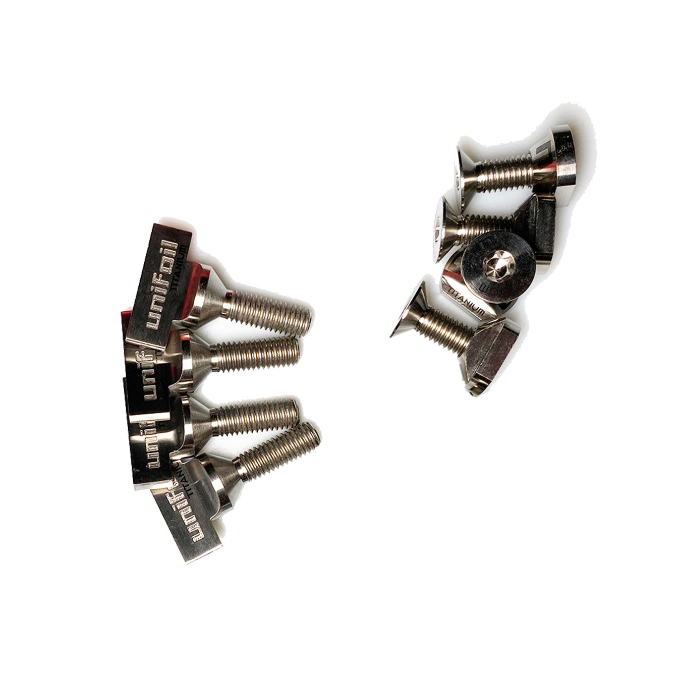 Titanium wingnuts with t-nuts