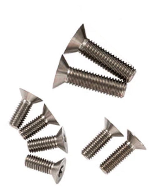 Spare Titanium Bolt Pack ( 2- M8x30mm, 4- M6x16mm, 1 - M6x18mm, 1-M6x20mm)