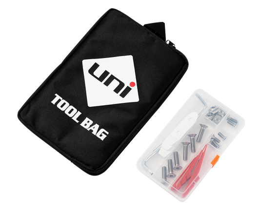 Full Wing Bolt Titanium Tool Bag (inc torx tool, shims, titanium bolts, t-nuts and Wing bolts)